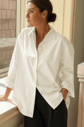 Camisa-Feminina-Manga-Longa-100%-Algodão-Branco-LOLINE-01