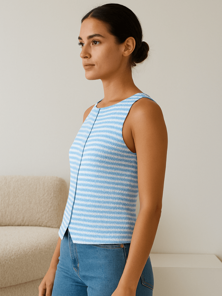 Colete-Maísa-Estampa-Listrada-Botões-Frontais-Azul-loline-02