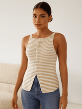 Colete-Maísa-Estampa-Listrada-Botões-Frontais-Damasco-loline-02