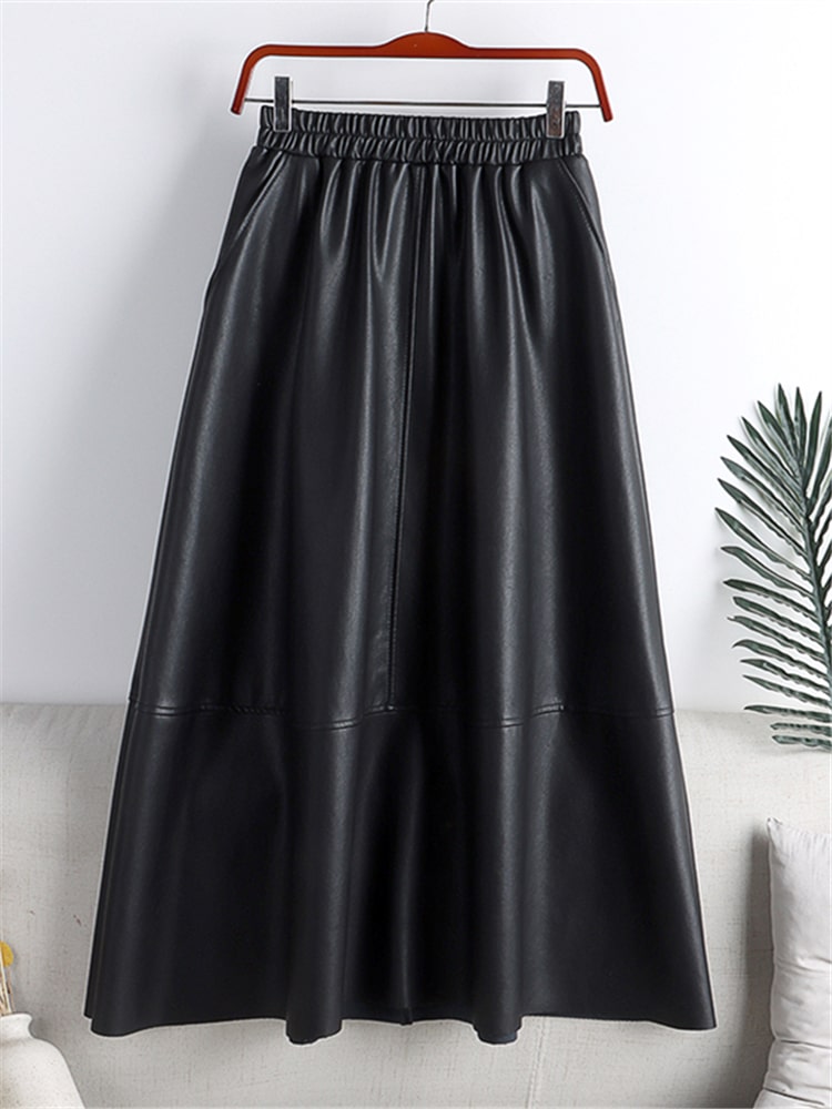 Saia-Midi-Couro-Eco-Preto-LiuLiu-Loline-01
