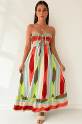 Vestido-Longo-Estampa-Geométrica-Vermelho-LOLINE-01