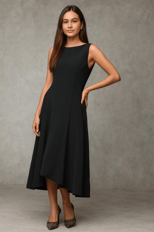 Vestido-Midi-Elegante-Sem-Mangas-Preto-LOLINE-019