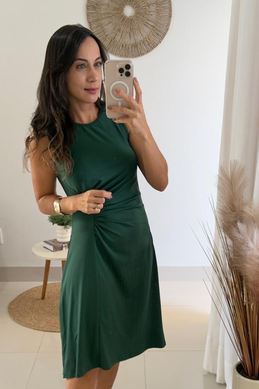 Vestido Verde Midi Eduarda