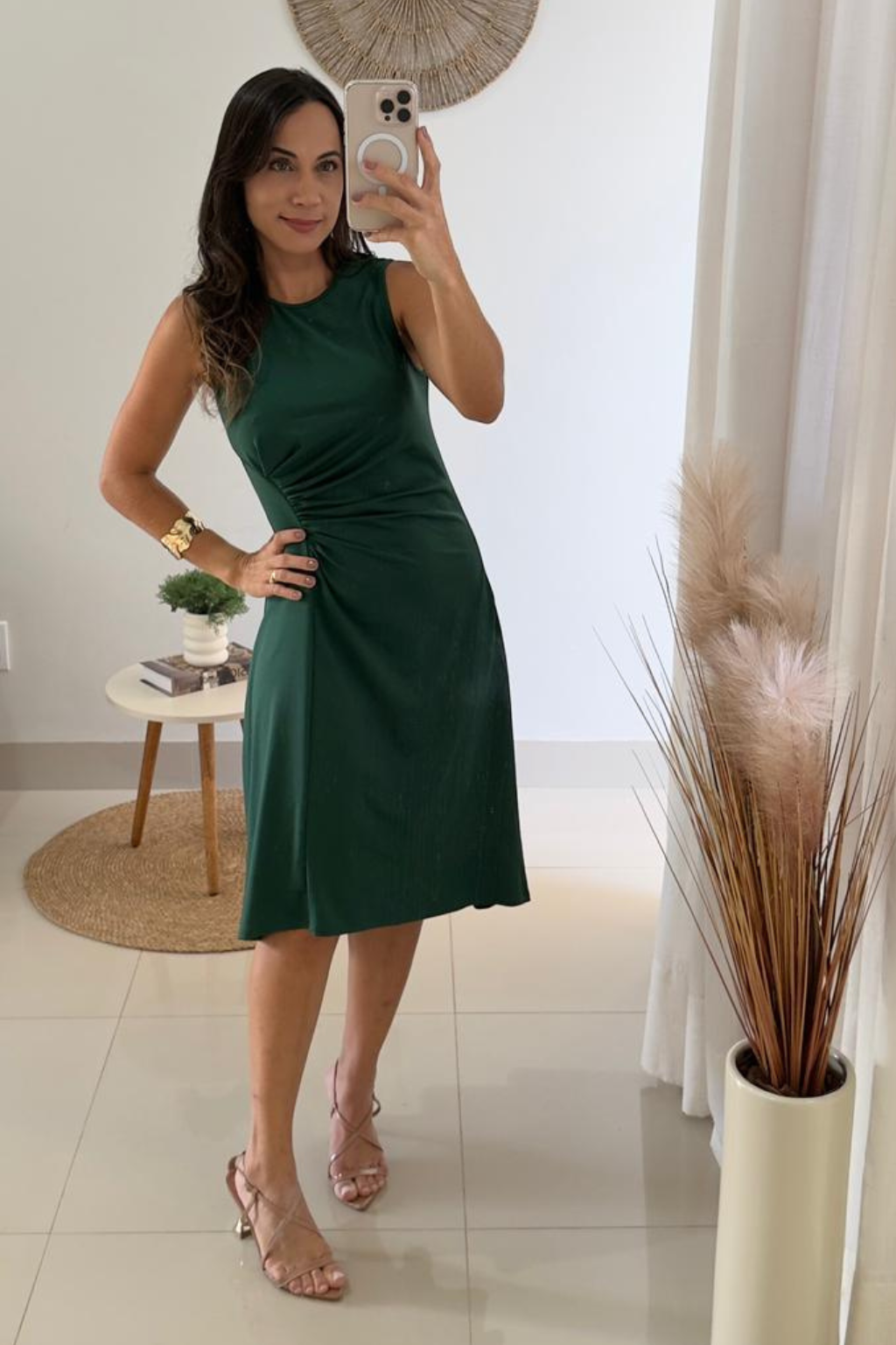 Vestido Verde Midi Eduarda