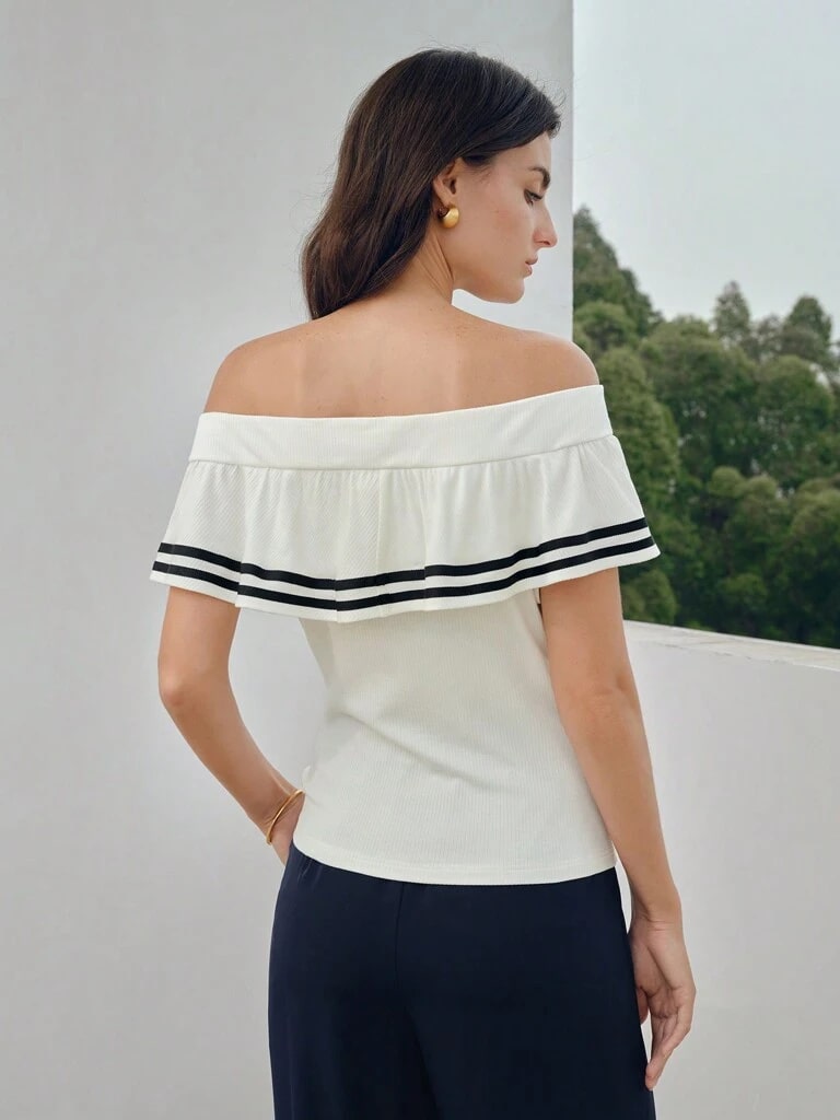 Blusa-Feminina-Com-Babados-e-Estampa-Listrada-Branco-Rieti-Loline-05