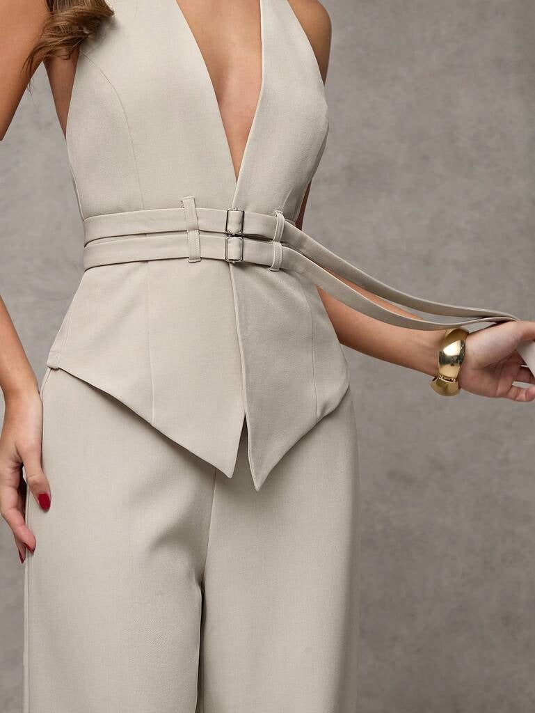 Blusa-Feminina-Ester-Decote-V-Com-Fivela-Damasco-loline-03