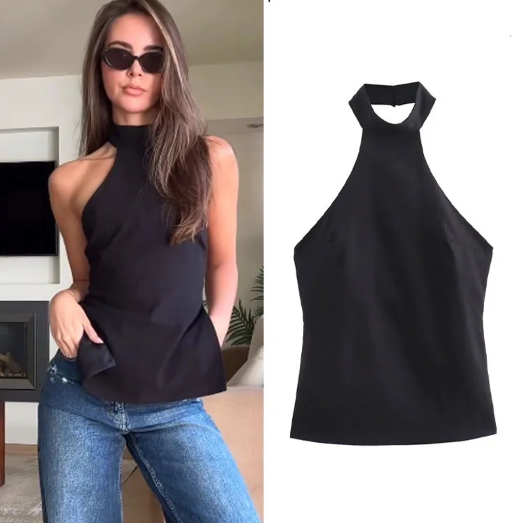 Blusa-Feminina-Gola-Alta-Sem-Costas-Preto-Luane-LOLINE-01