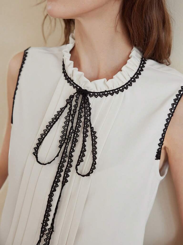 Blusa-Feminina-Plissada-com-Lacos-Gola-Alta-Genova-Loline-01