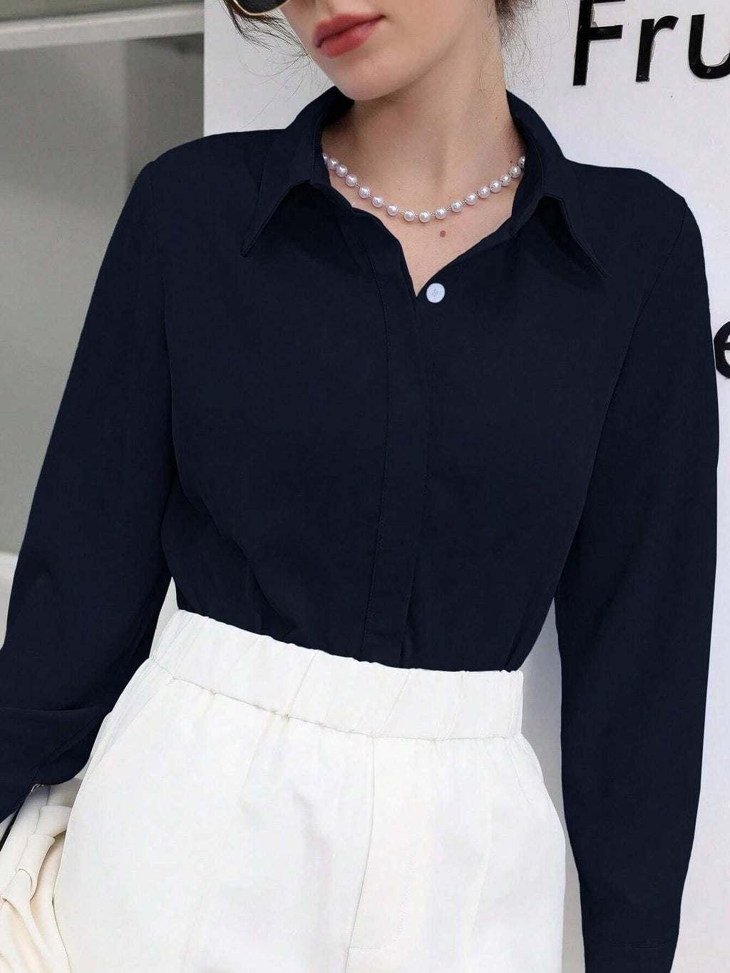 Blusa-Feminina-Social-Manga-Longa-Azul-Marinho-Loline-02