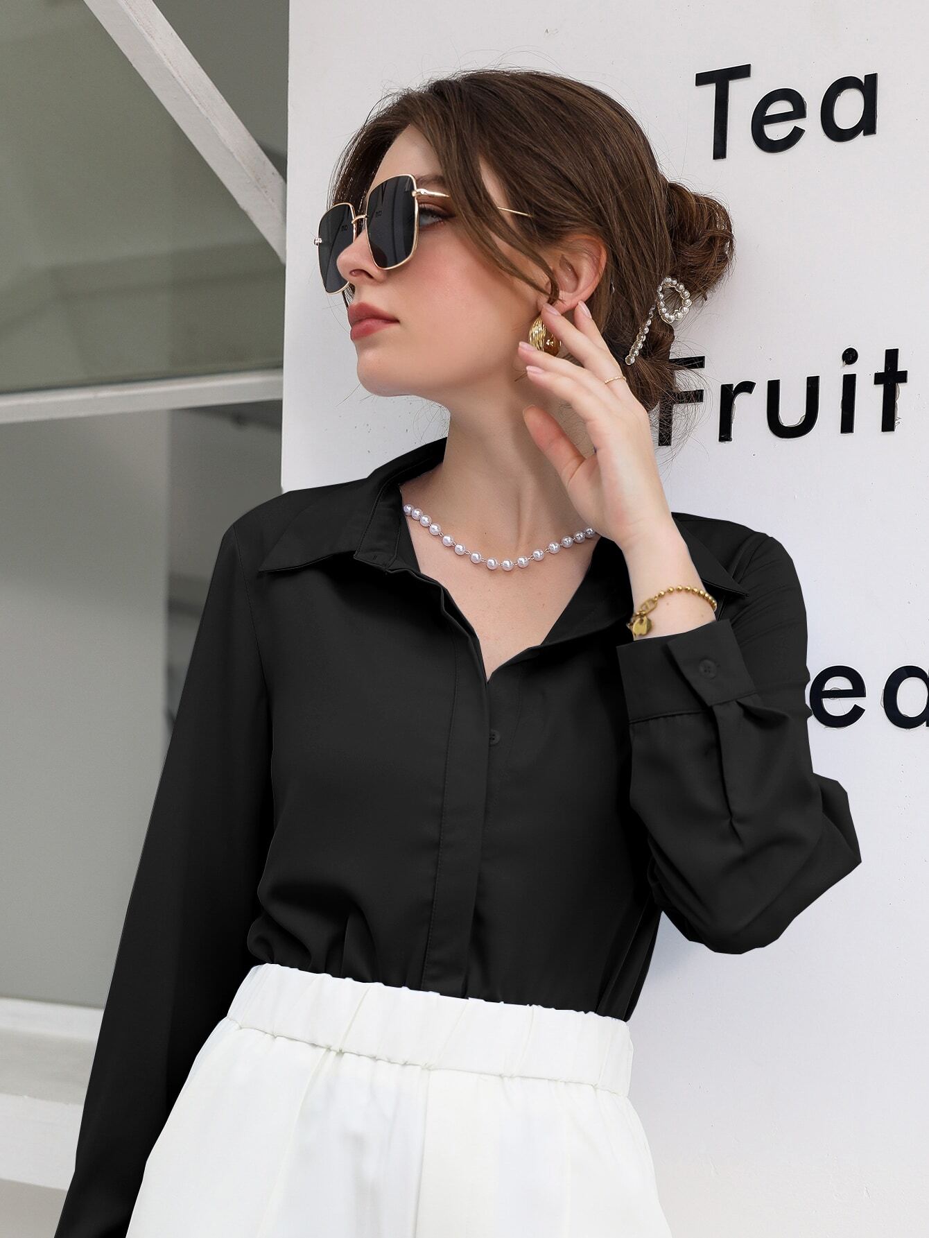 Blusa-Feminina-Social-Manga-Longa-Preto-Loline-04