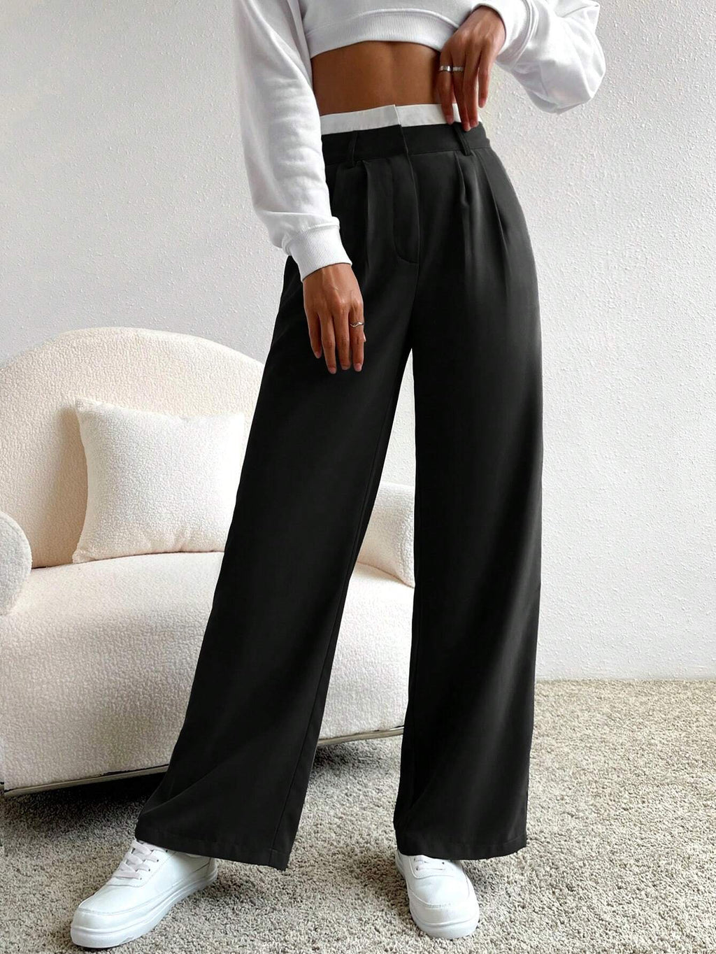Calca-Feminina-Pantalona-Preto-com-Branco-Loline-02