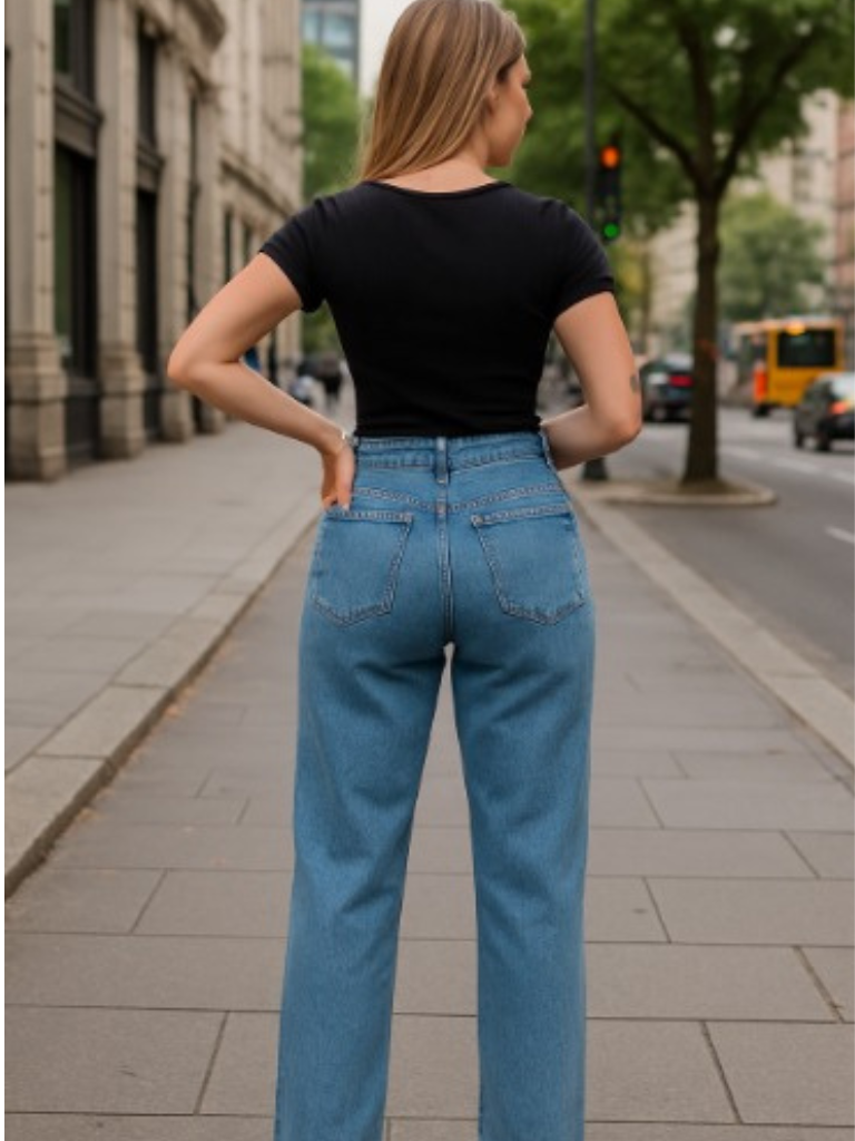 Calca-Jeans-Feminina-Cintura-Alta-Lavagem-Clara-loline-02