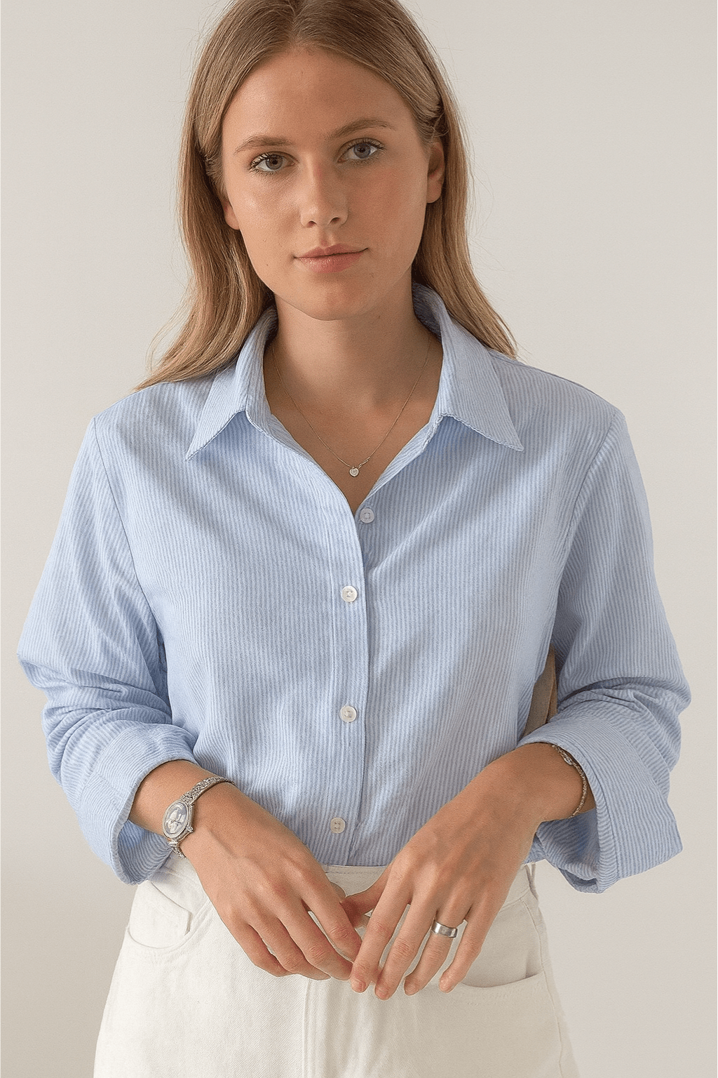 Camisa-Feminina-Listrada-Azul-e-Branco-Manga-Longa-LOLINE-015