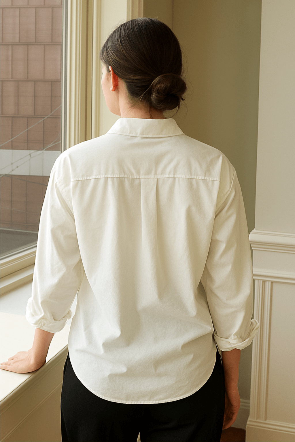 Camisa-Feminina-Manga-Longa-100%-Algodão-Branco-LOLINE-012