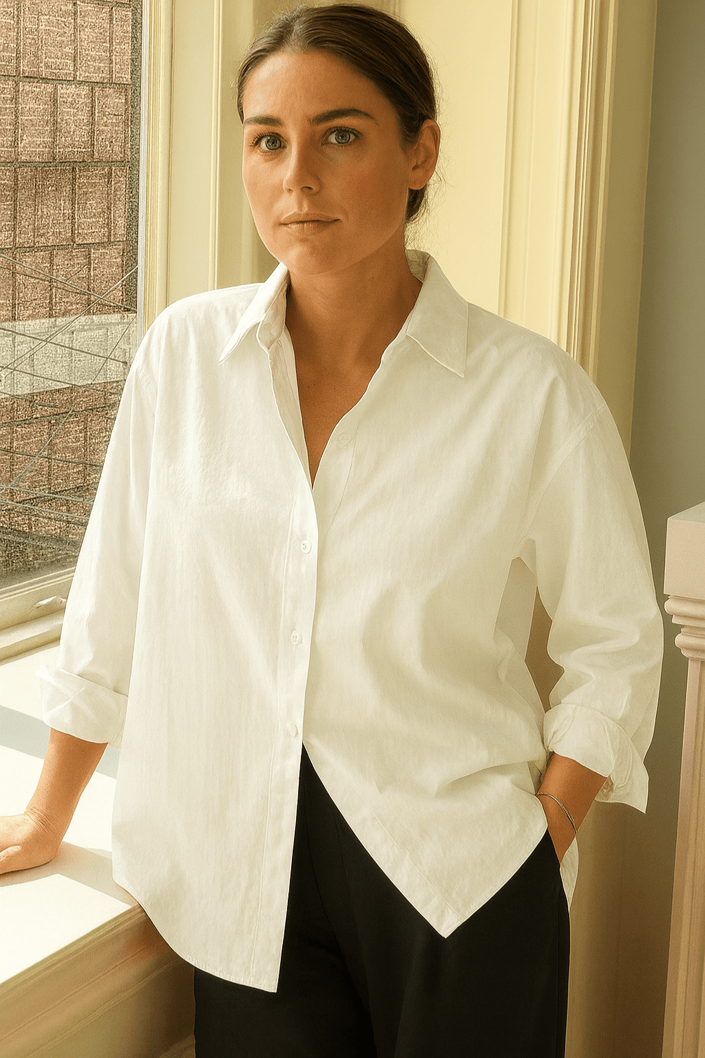 Camisa-Feminina-Manga-Longa-100_-Algod_o-Branco-LOLINE-0177