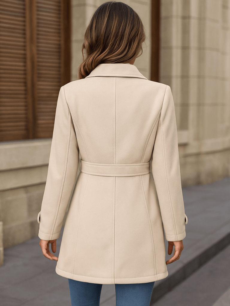 Casaco-Feminino-Minimalista-Botões-Frontais-Damasco-loline-03