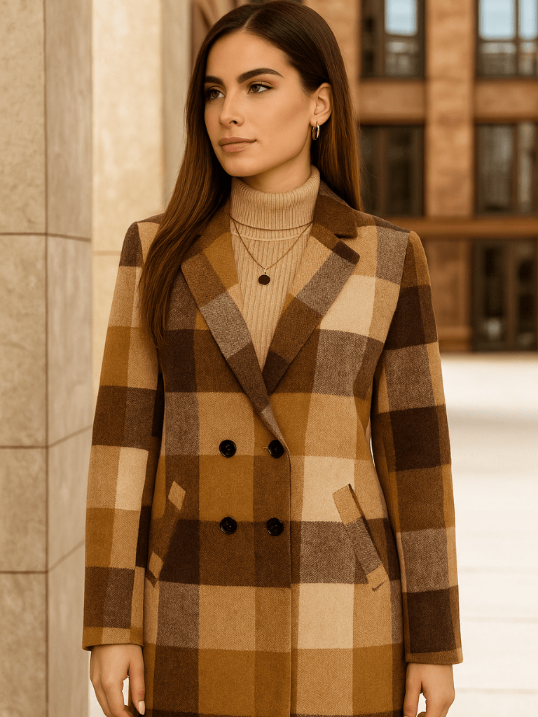 Casaco-Feminino-Sobretudo-Xadrez-Marrom-Gola-Virada-loline-03