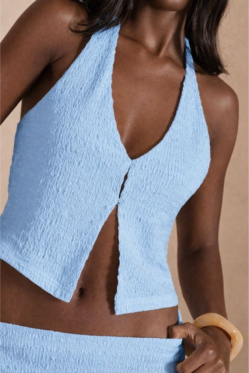 Conjunto-Burano-2-Peças-Top-Halter-e-Saia-Longa-Cintura-Alta-Azul-LOLINE-03