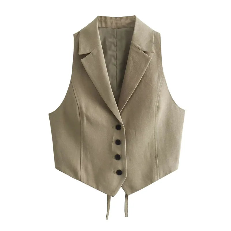 Conjunto-Feminino-2-Peças-Cintura-Alta-Cáqui-Lury-LOLINE-01