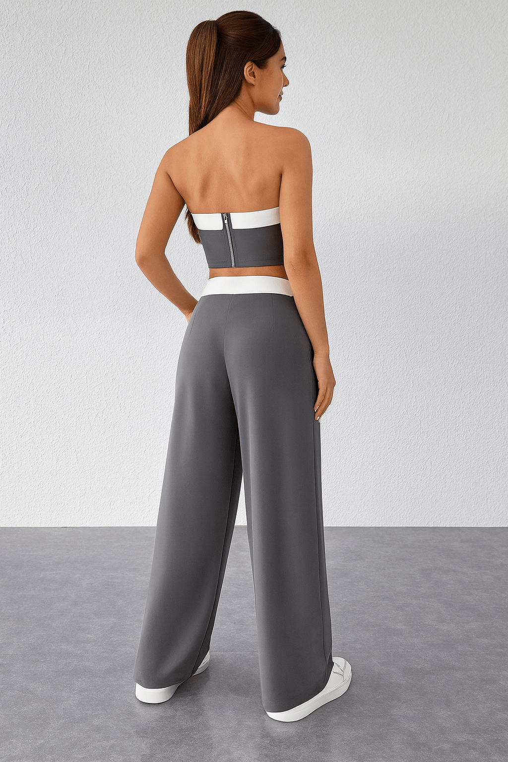 Conjunto-Feminino-Calça-Pantalona-e-Cropped-Helena-Cinza-LOLINE-0113