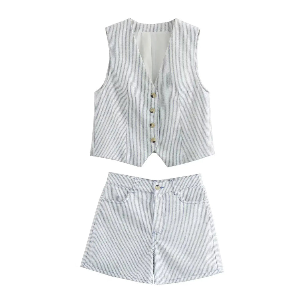 Conjunto-Feminino-Listrado-Branco-Decote-V-Cintura-Alta-Hag-LOLINE-01