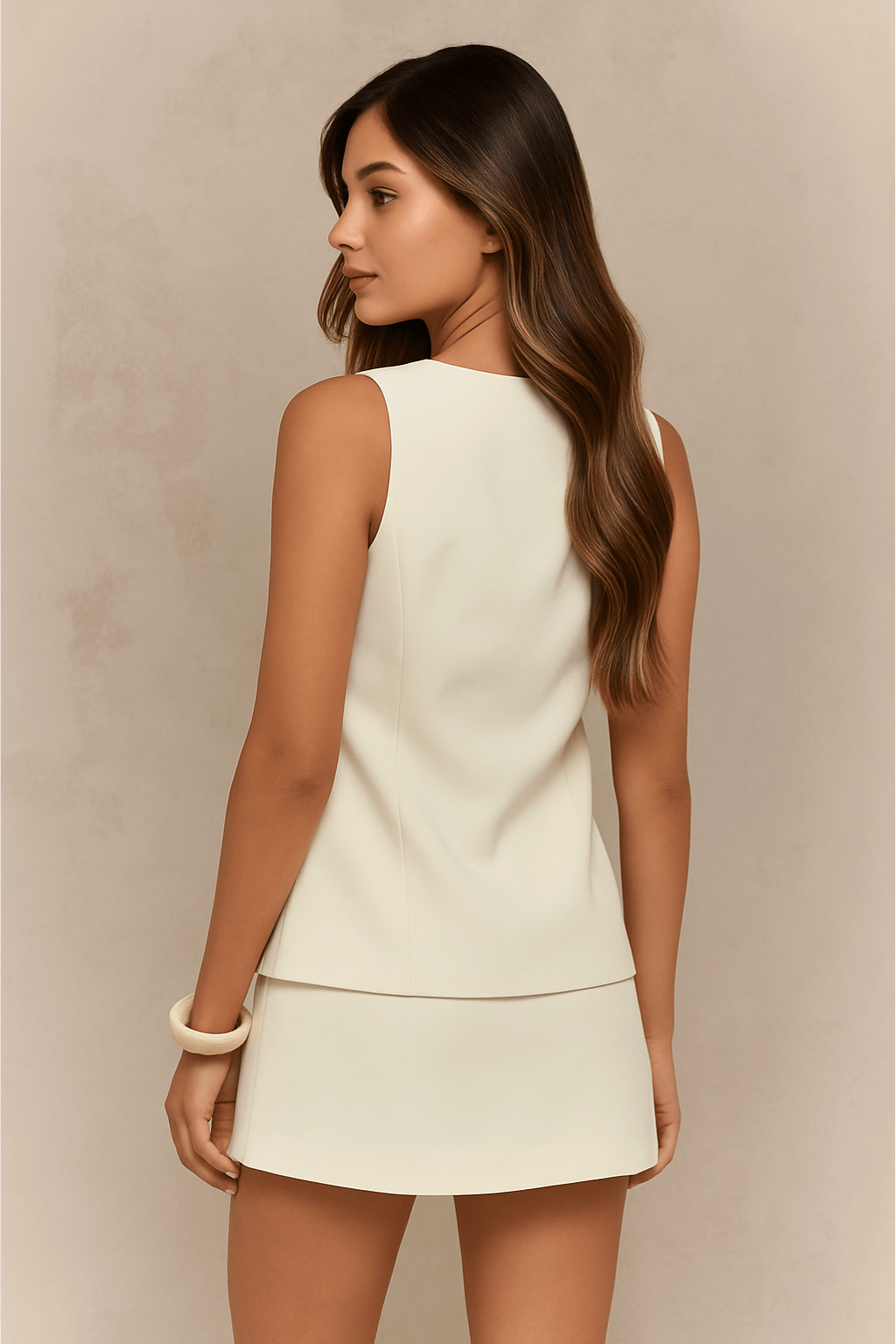 Conjunto-Feminino-Saia-e-Colete-Alfaiataria-Mariane-Bege-LOLINE-01255