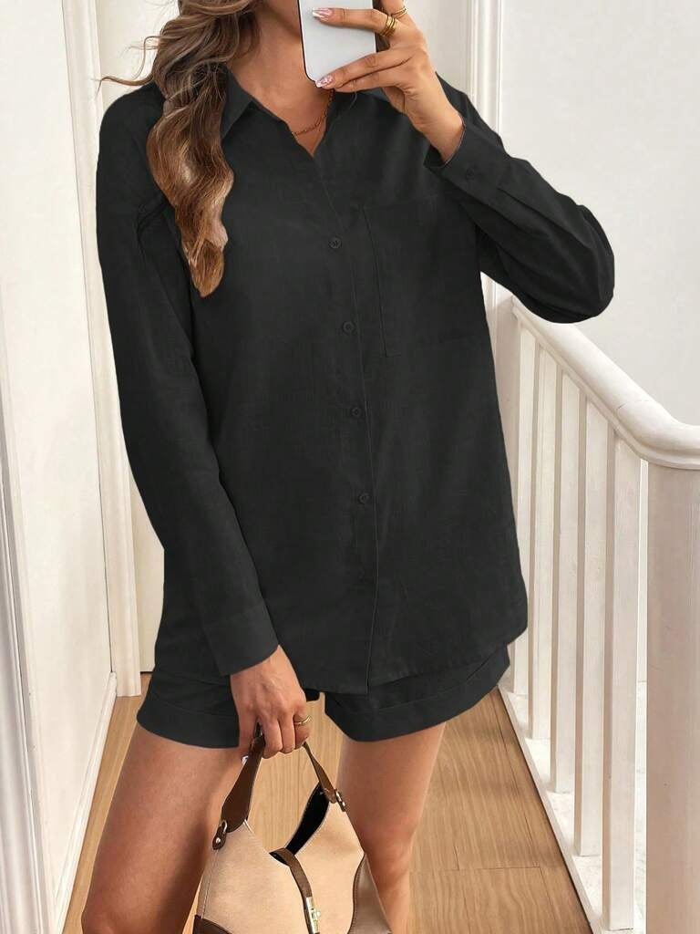 Conjunto-Feminino-Short-e-Blusa-100-Algodao-JasminePreto-Loline-04