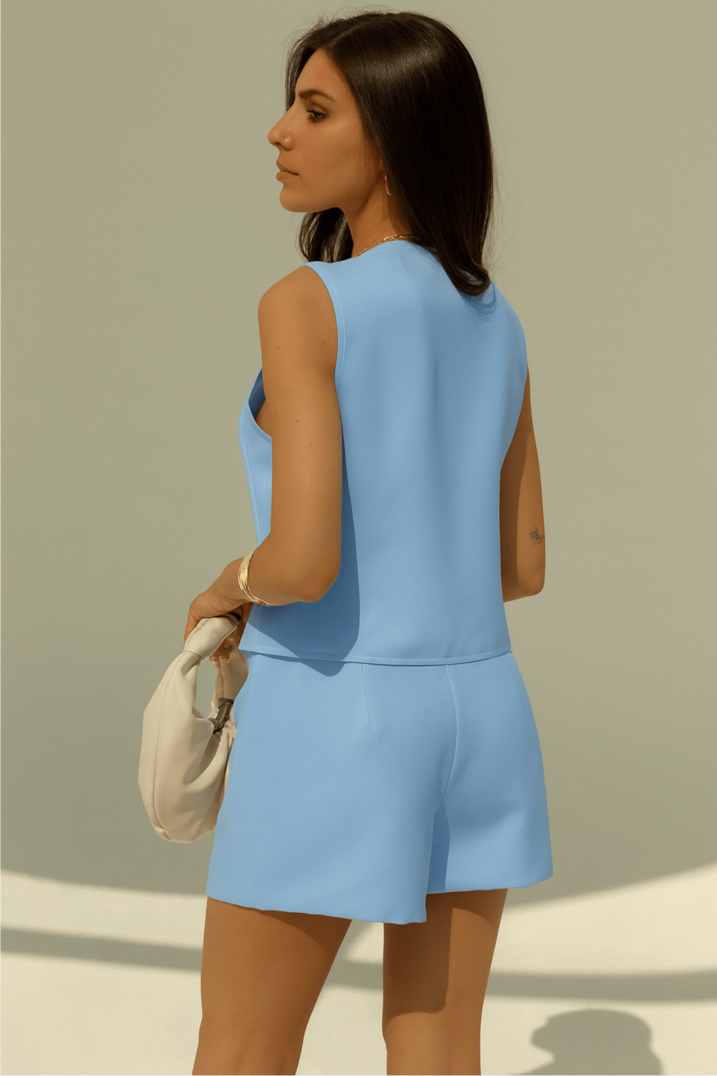 Conjunto-Feminino-Short-e_Colete-Mel-Azul-Loline-01333