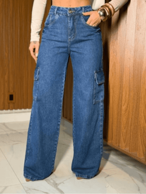 Jeans-Calça-Feminina-Cargo-Moda-Street-Tecido-Premium-Tulum-loline-04