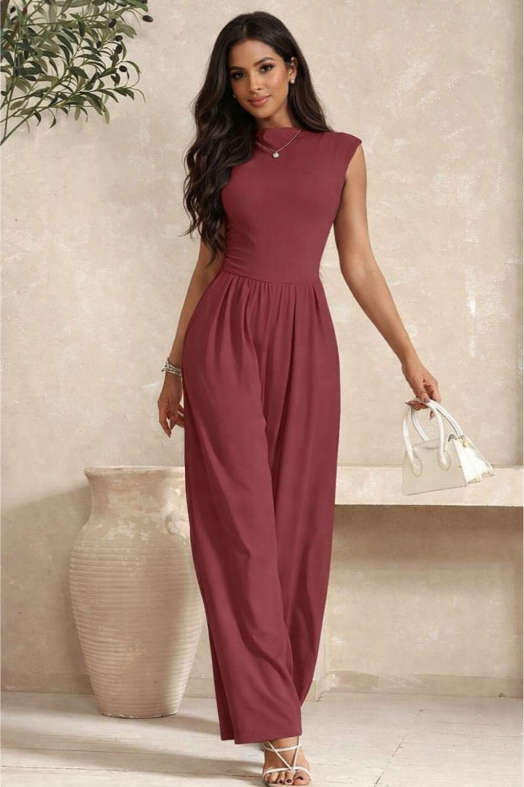 Macacao-Feminino-Karol-Acinturado-Liso-Longo-Vinho-LOLINE-01