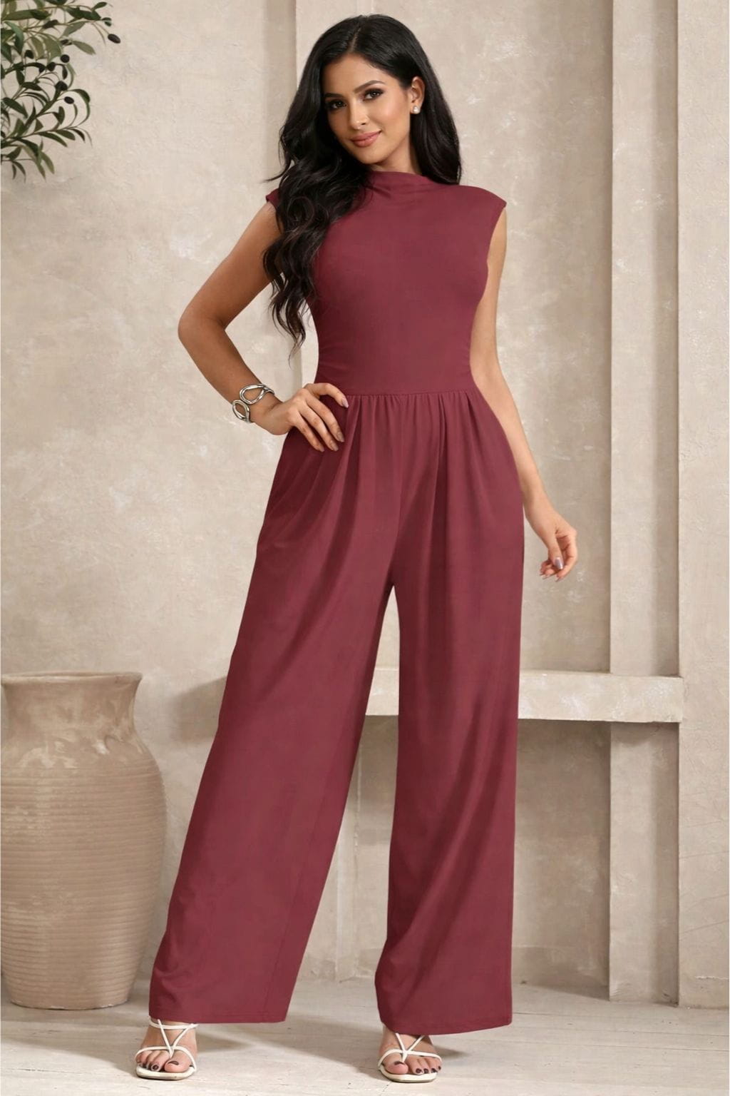 Macacao-Feminino-Karol-Acinturado-Liso-Longo-Vinho-LOLINE-04