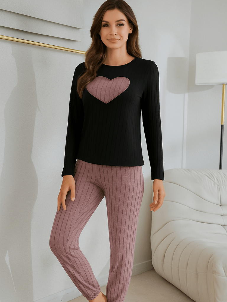 Pijama-Feminino-Conjunto-Manga-Comprida-Preto-loline-01