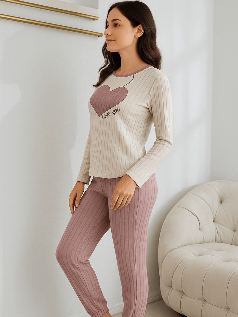 Pijama-Feminino-Conjunto-Manga-Comprida-Rosa-Empoeirado-loline-02