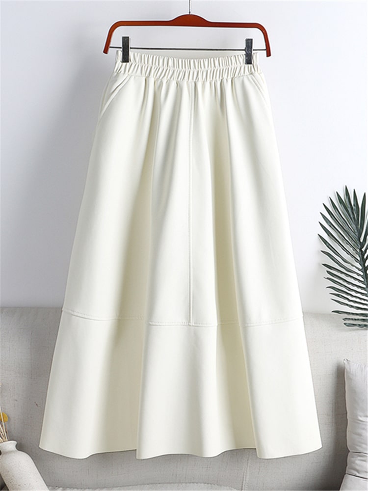 Saia-Midi-Couro-Eco-Branco-LiuLiu-Loline-01