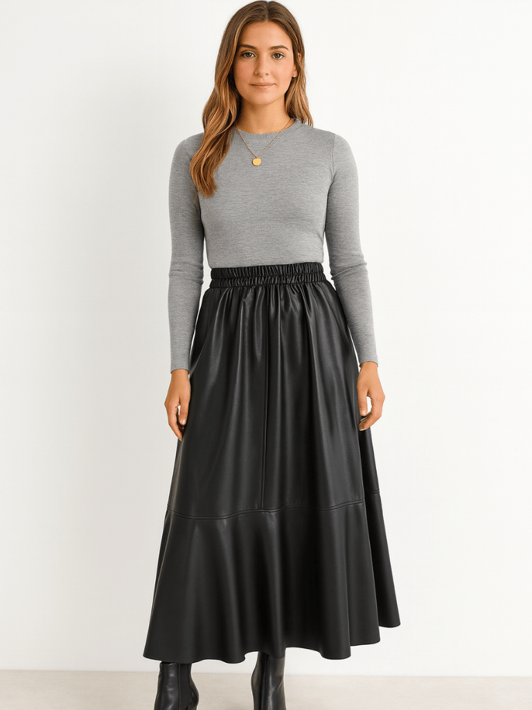 Saia-Midi-Couro-Eco-Preto-LiuLiu-Loline-016