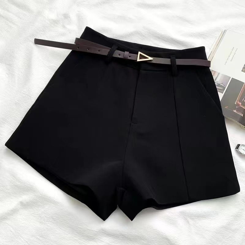 Short-Feminino-Alfaiataria-Preto-Com-Cinto-Luiza-Loline-01