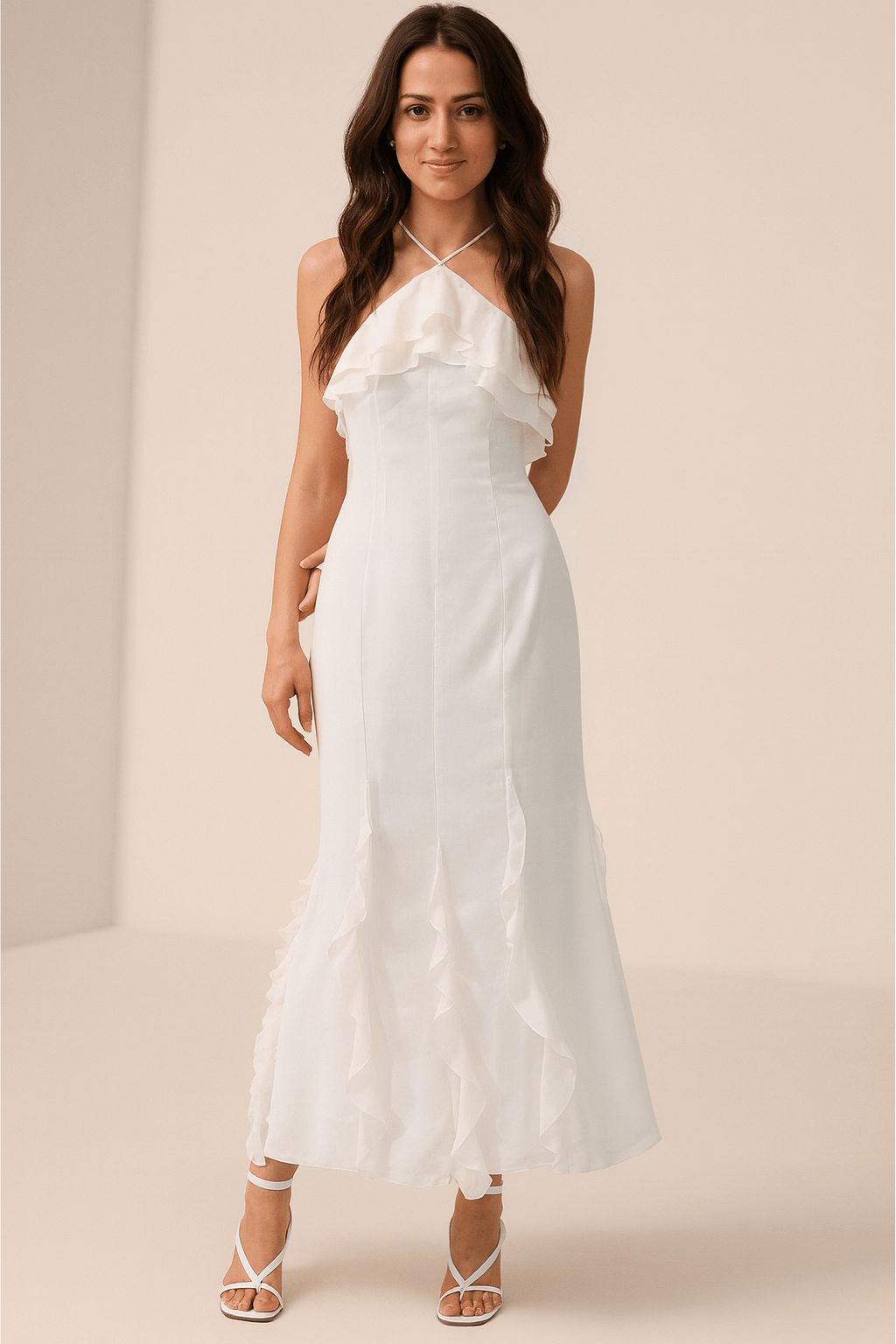 Vestido-Branco-Florinda-Gola-Halter-Babados-e-Franzidos-em-Chiffon-LOLINE-01