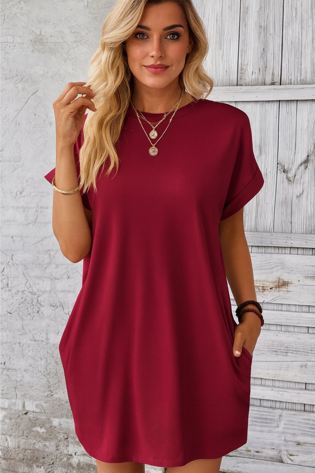 Vestido-Feminino-Curto-Vinho-Modelo-Casual-Ane-LOLINE-01