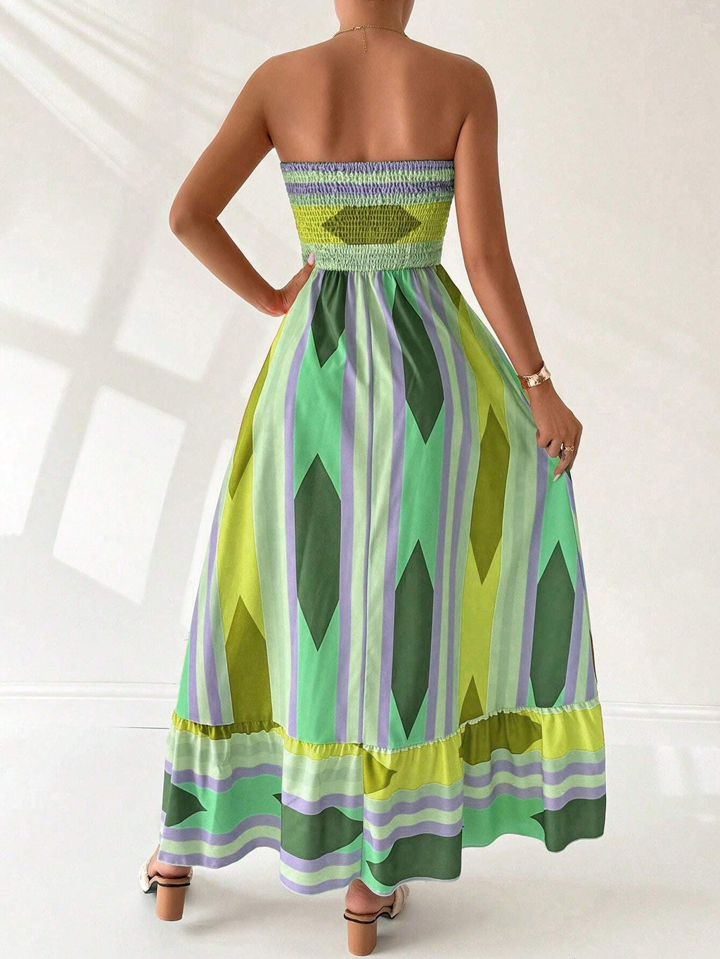 Vestido-Longo-Estampa-Geometrica-Verde-Loline-05