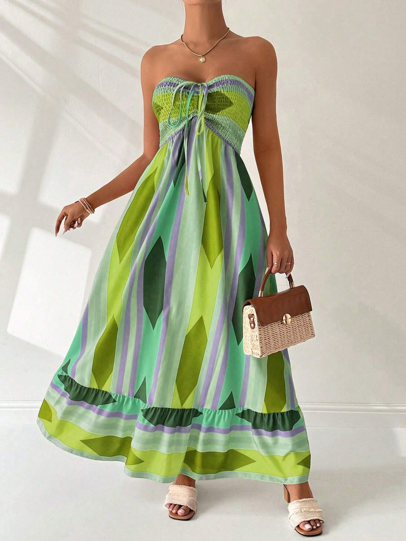 Vestido-Longo-Estampa-Geometrica-Verde-Loline-06