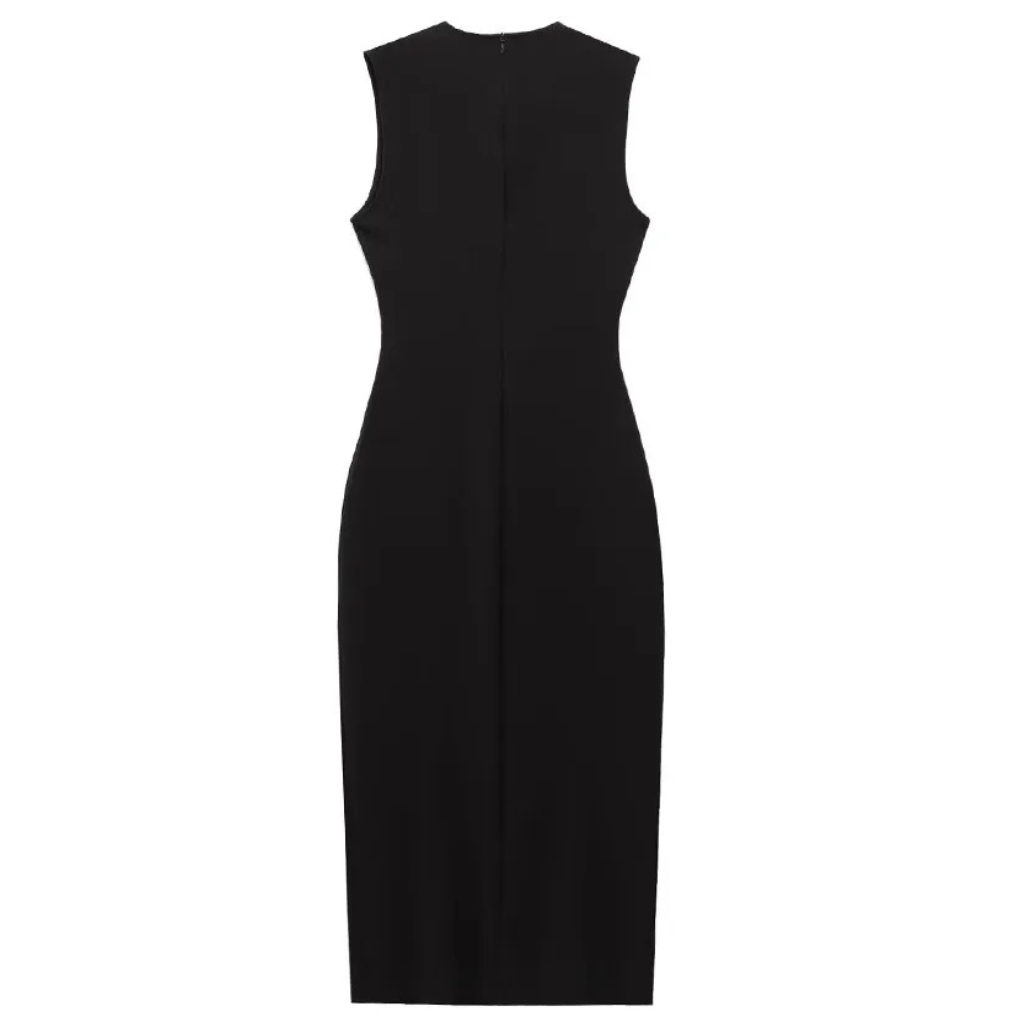 Vestido-Midi-Feminino-Gola-Redonda-com-Fenda-e-Cinto-Raquel-LOLINE-015