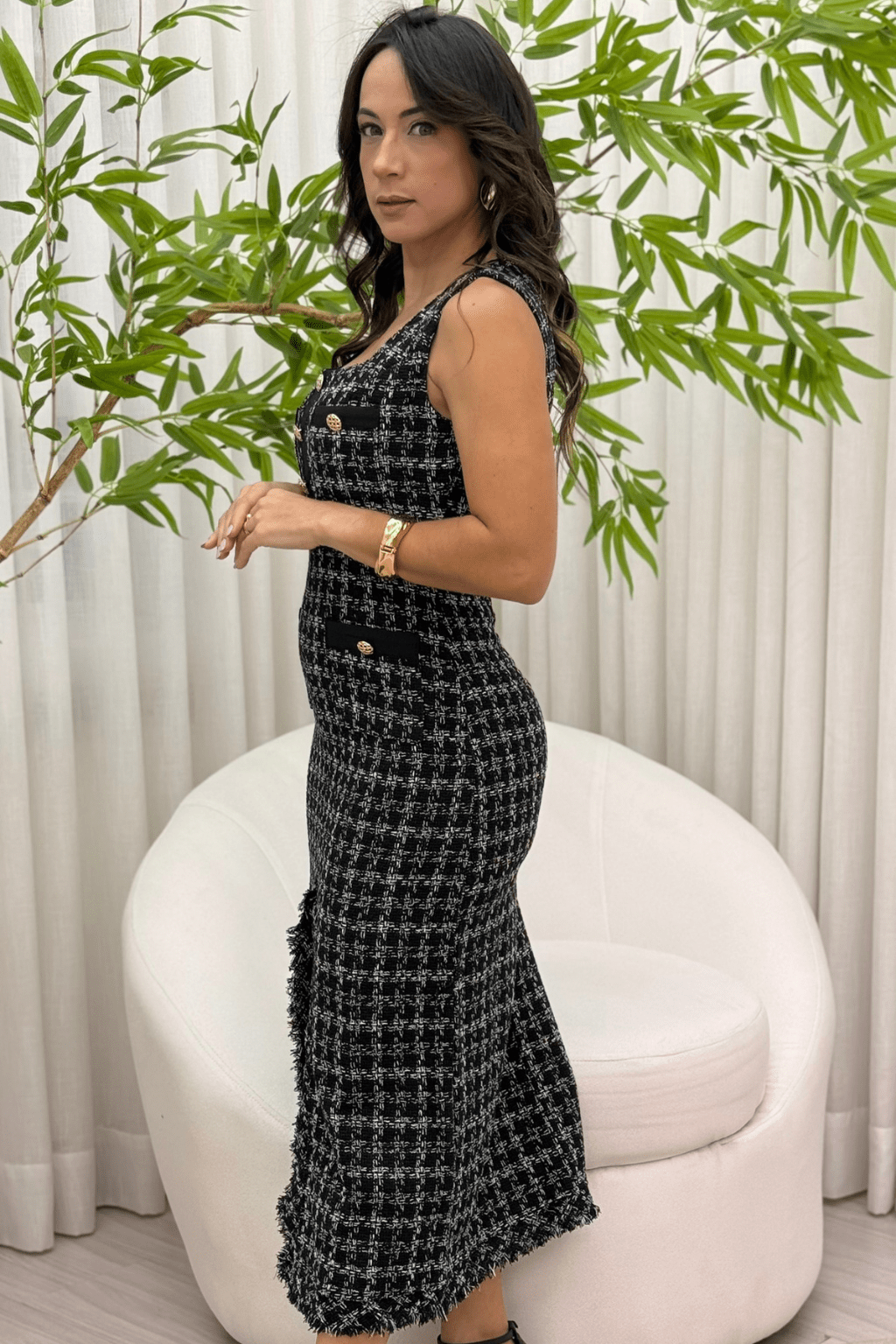 Vestido-Midi-Tweed-Frances-com-Mistura-de-Cores-Alyne-Loline-048