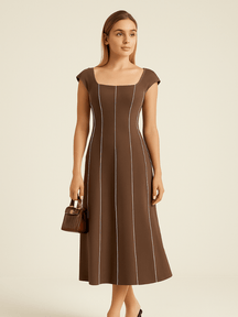 Vestido-Midi-em-Linho-Bloco-de-Cores-Marrom-Tereza-Loline-0166