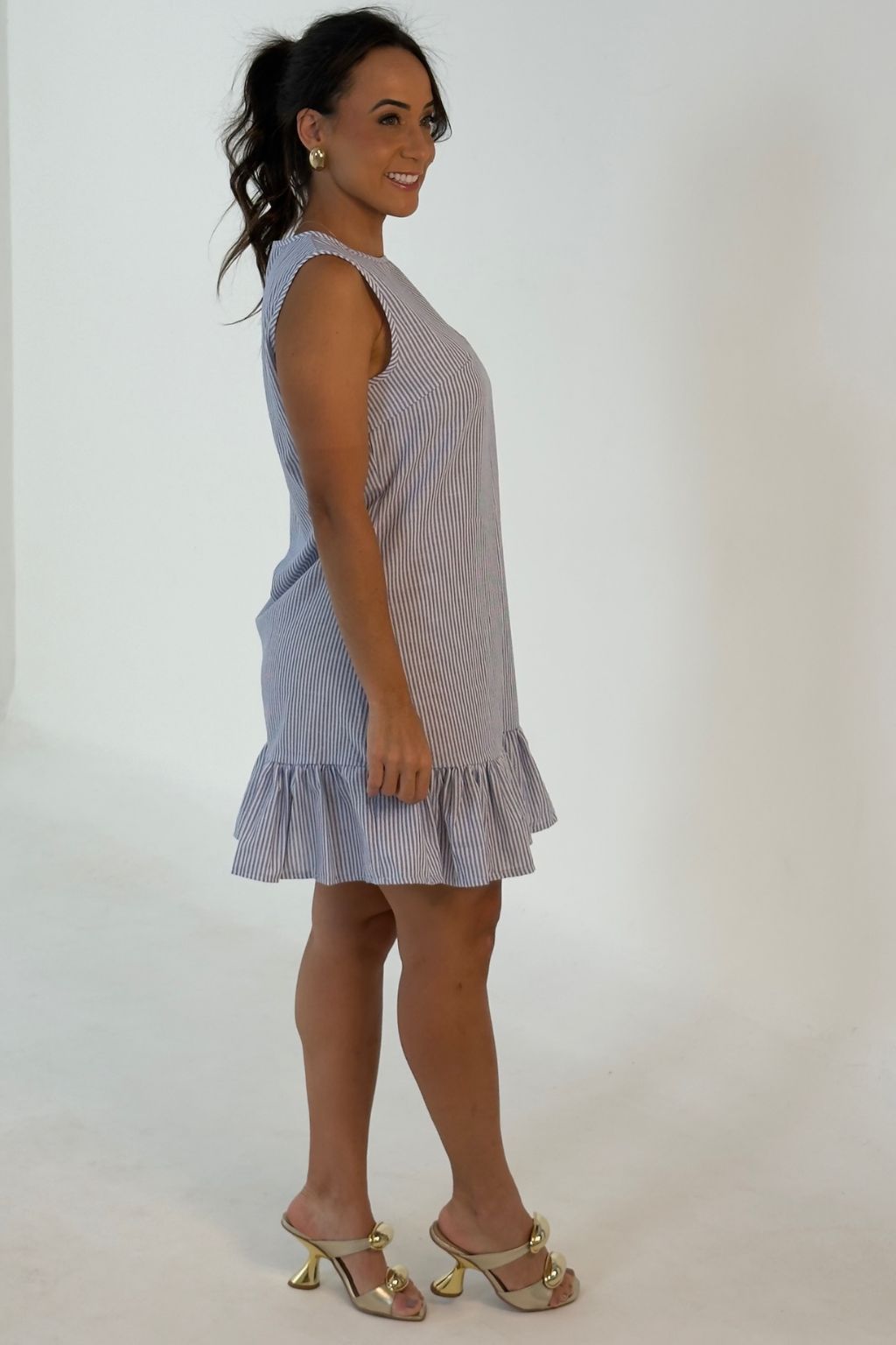 Vestido-Murano-Gola-Redonda-Bainha-Franzida-em Listras-Azul-Loline-0110