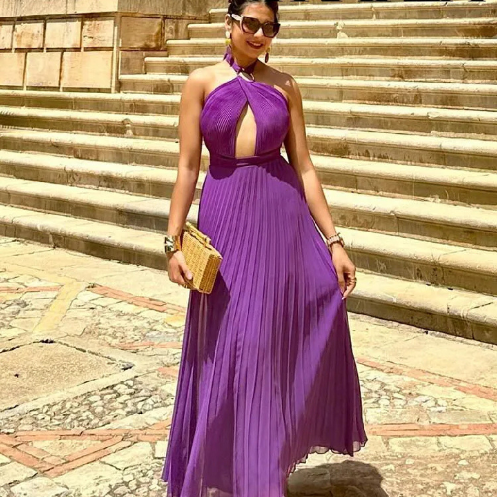 Vestido-Plissado-Sem-Costas-Liz-Roxo-LOLINE-02