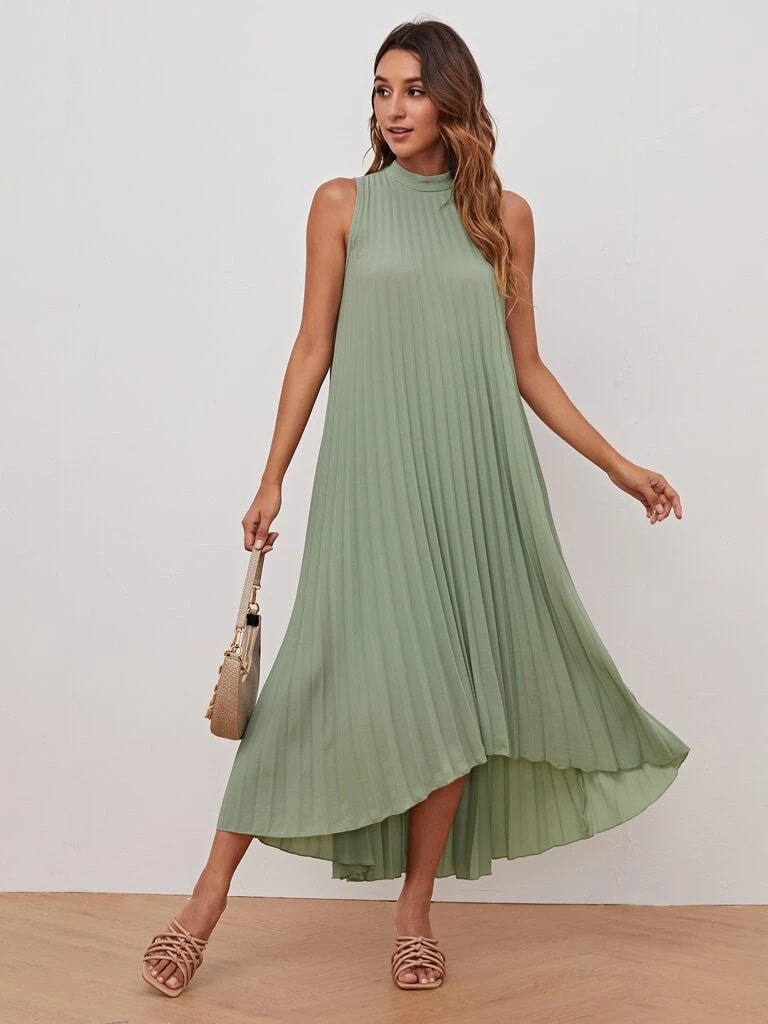 Vestido-Verde-Plissado-Positano-Loline-01