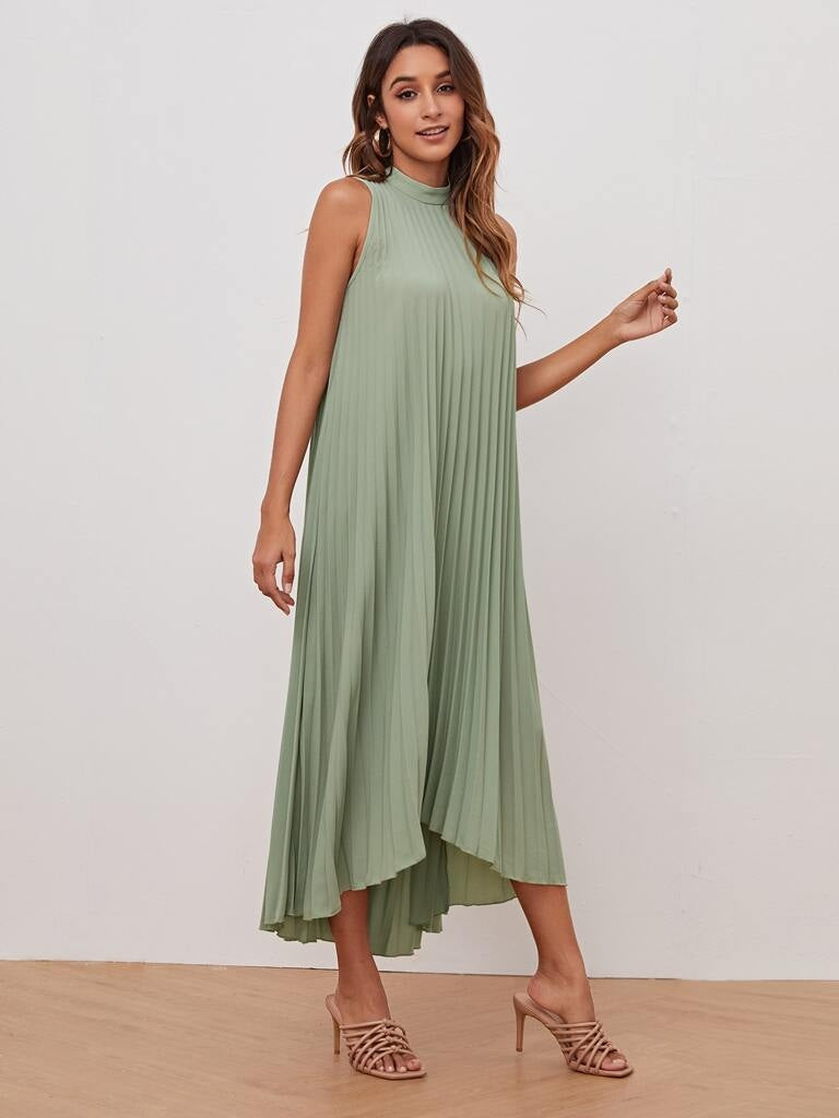 Vestido-Verde-Plissado-Positano-Loline-04