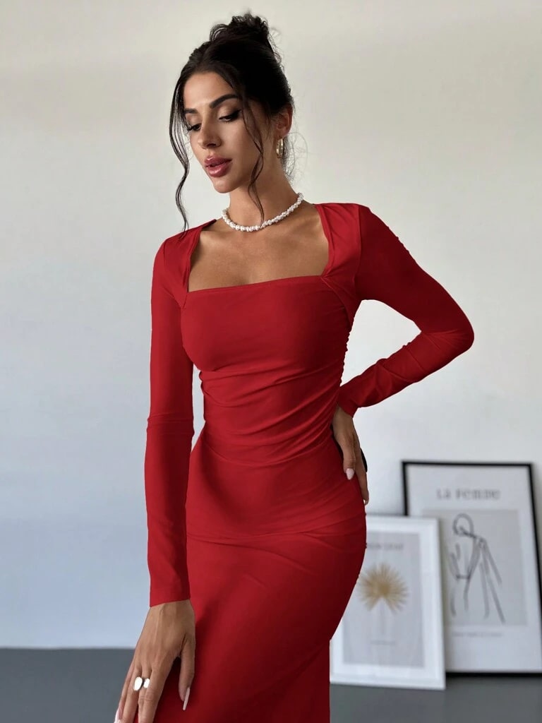 Vestido-Vermelho-Longo-Plissado-Yasmin-Loline-04