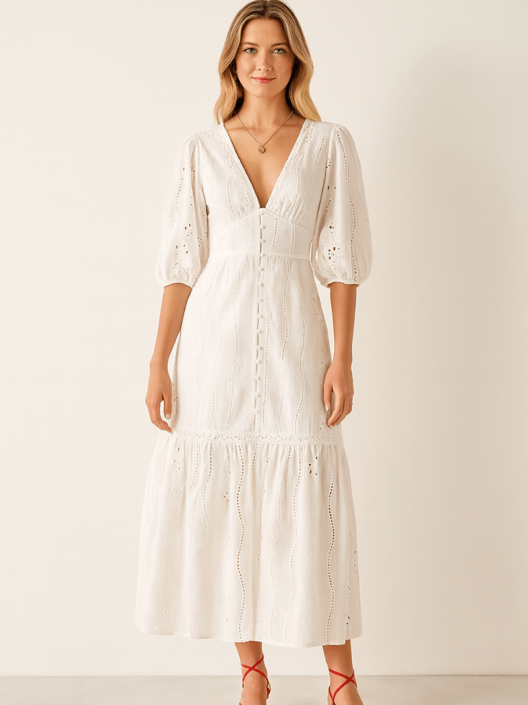 vestido-Branco-Longo-Com-Renda-Decote-em-V-Loline-014